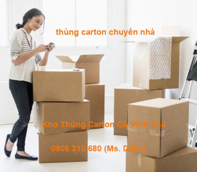 thùng carton chuyển nhà